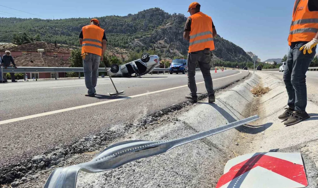 BURDUR-FETHİYE KARAYOLU HACILAR MEVKİİNDE