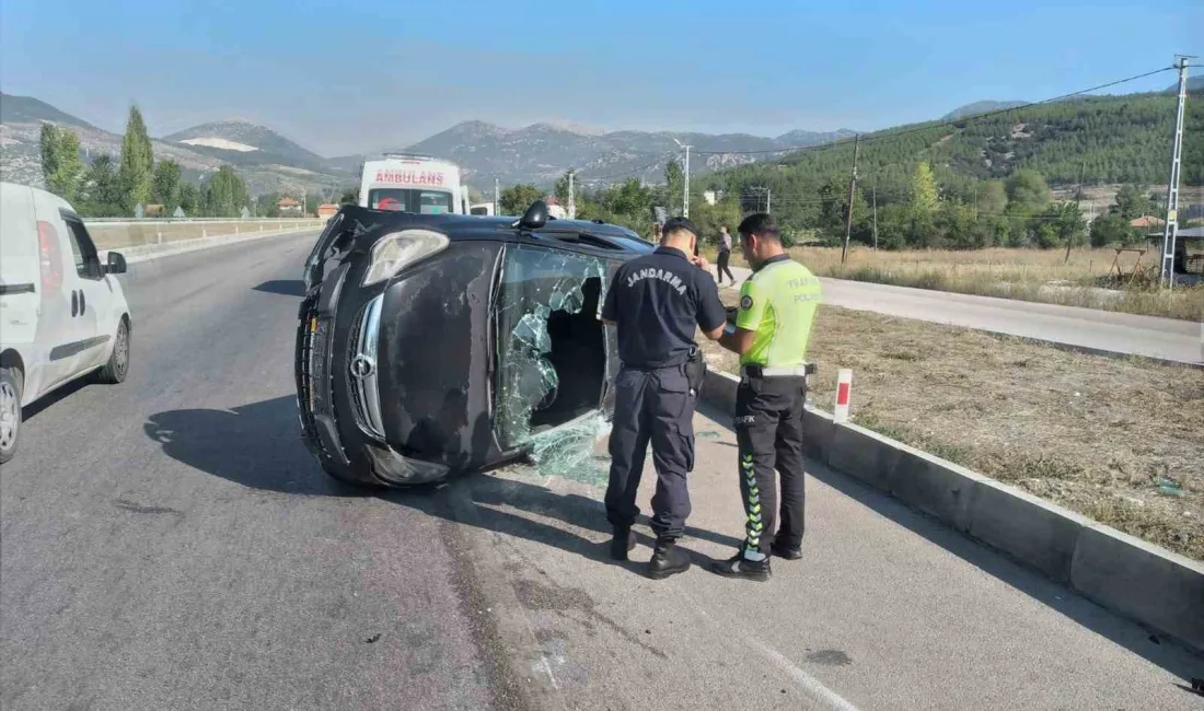 BURDUR-ANTALYA KARAYOLUNDA SEYİR HALİNDE