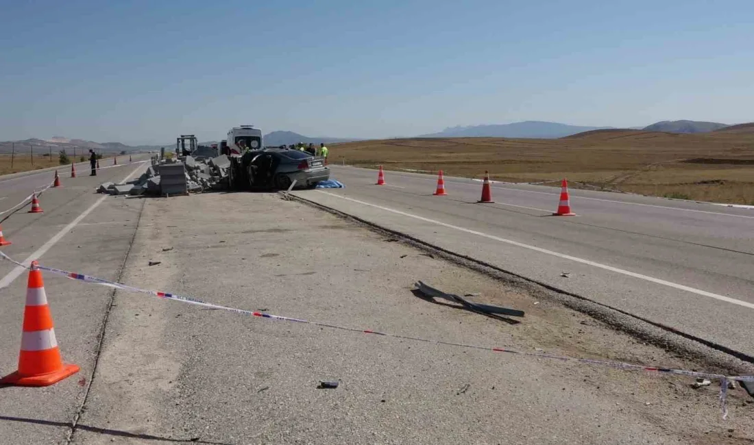 BURDUR'DA OTOMOBİL, REFÜJ YAPIMI