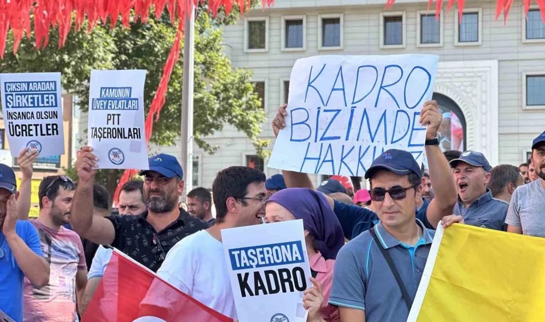 BURSA'DA PTT ÇALIŞANLARI ZOR