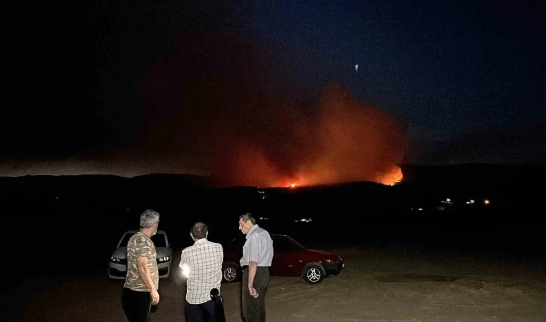 ÇANKIRI'DAKİ ORMAN YANGINI BÜYÜYOR