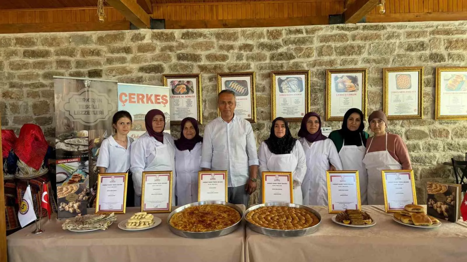 Çerkeş’in damak çatlatan coğrafi işaretli lezzetleri tanıtıldı