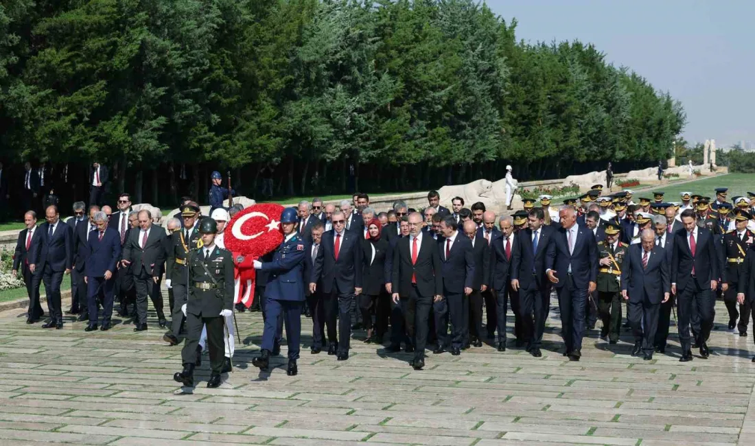 CUMHURBAŞKANI RECEP TAYYİP ERDOĞAN BAŞKANLIĞINDAKİ DEVLET ERKANI, 30 AĞUSTOS ZAFER