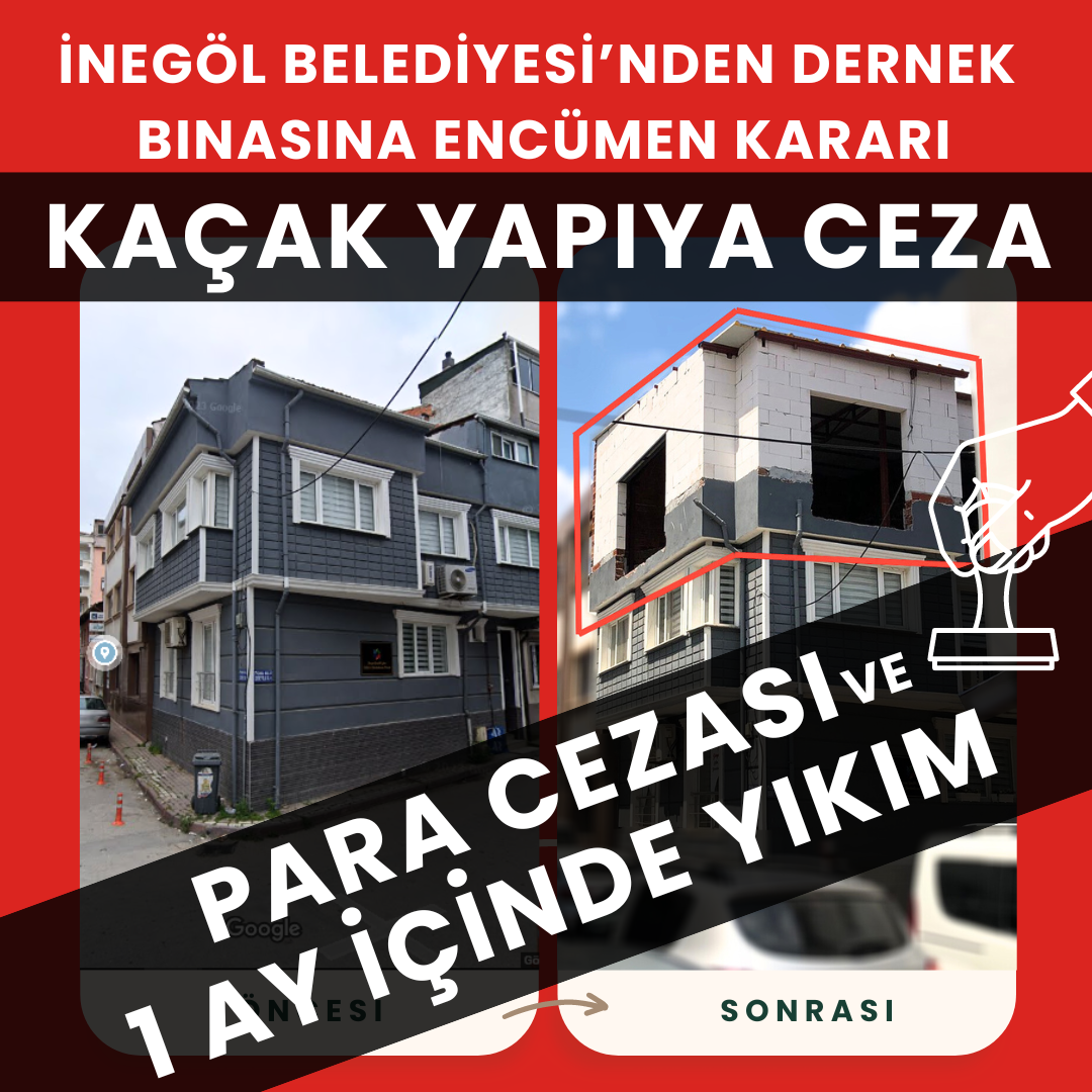 İnegöl’de Dernek Binasıyla Alakalı Encümen Kararı Çıktı