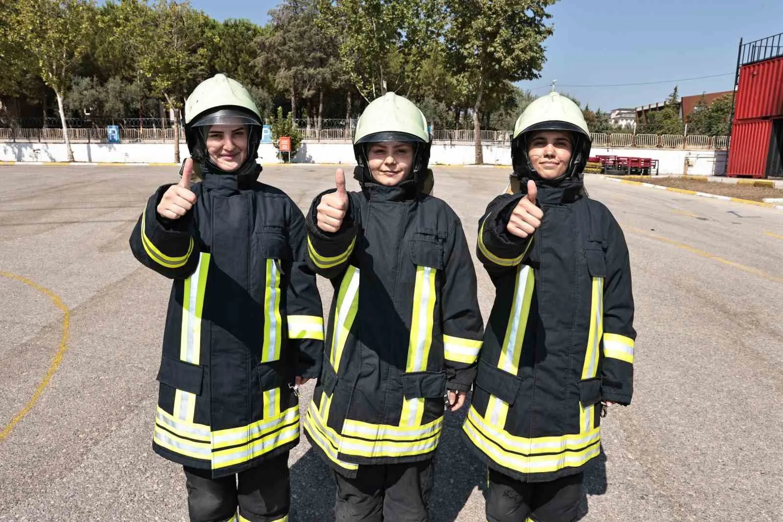 Denizli’nin ilk kadın ateş savaşçıları yetişiyor