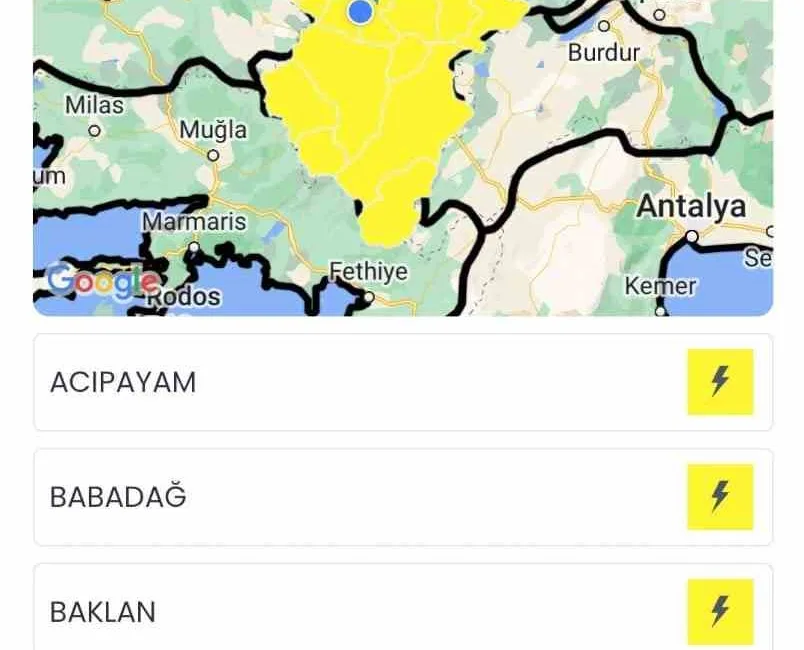 METEOROLOJİDEN GELEN UYARIYA GÖRE