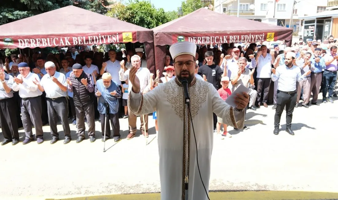 KONYA’NIN DEREBUCAK İLÇESİNDE YAĞMUR