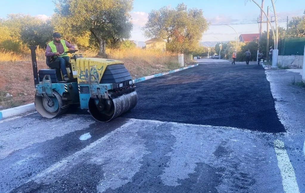 DİLOVASI'NDA ALTYAPISI TAMAMLANAN SOKAKLARDA