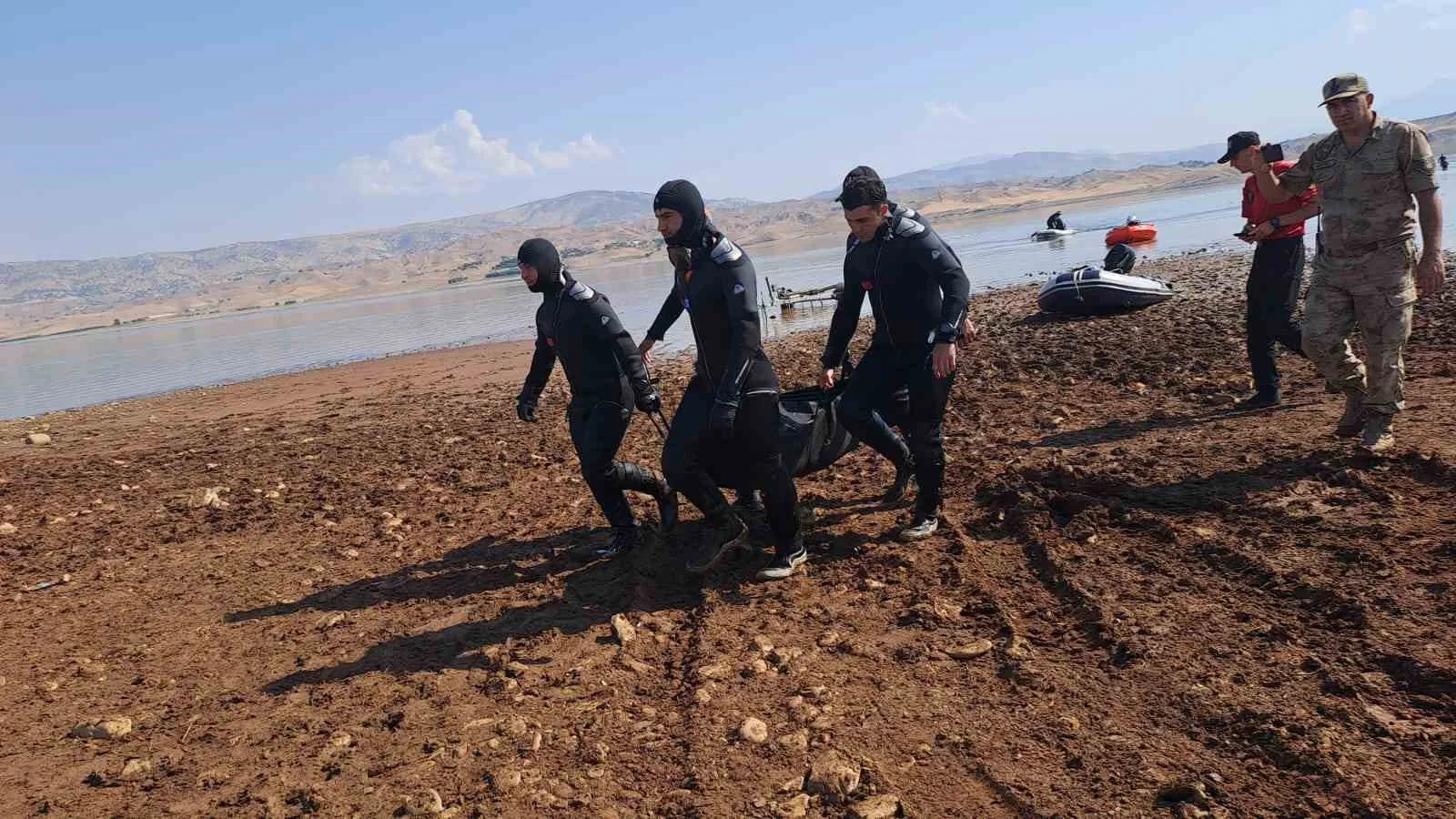 Diyarbakır’da baraj göletine balık tutmaya güden şahsın cesedine ulaşıldı