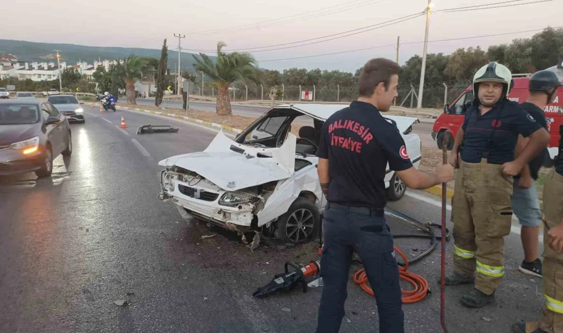 BALIKESİR’İN ERDEK İLÇESİNDEKİ TRAFİK