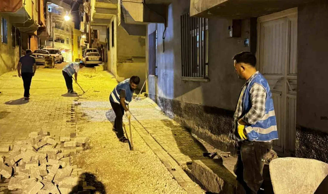 EYYÜBİYE’DE GECE ÇALIŞMASIYLA VERİMLİLİK