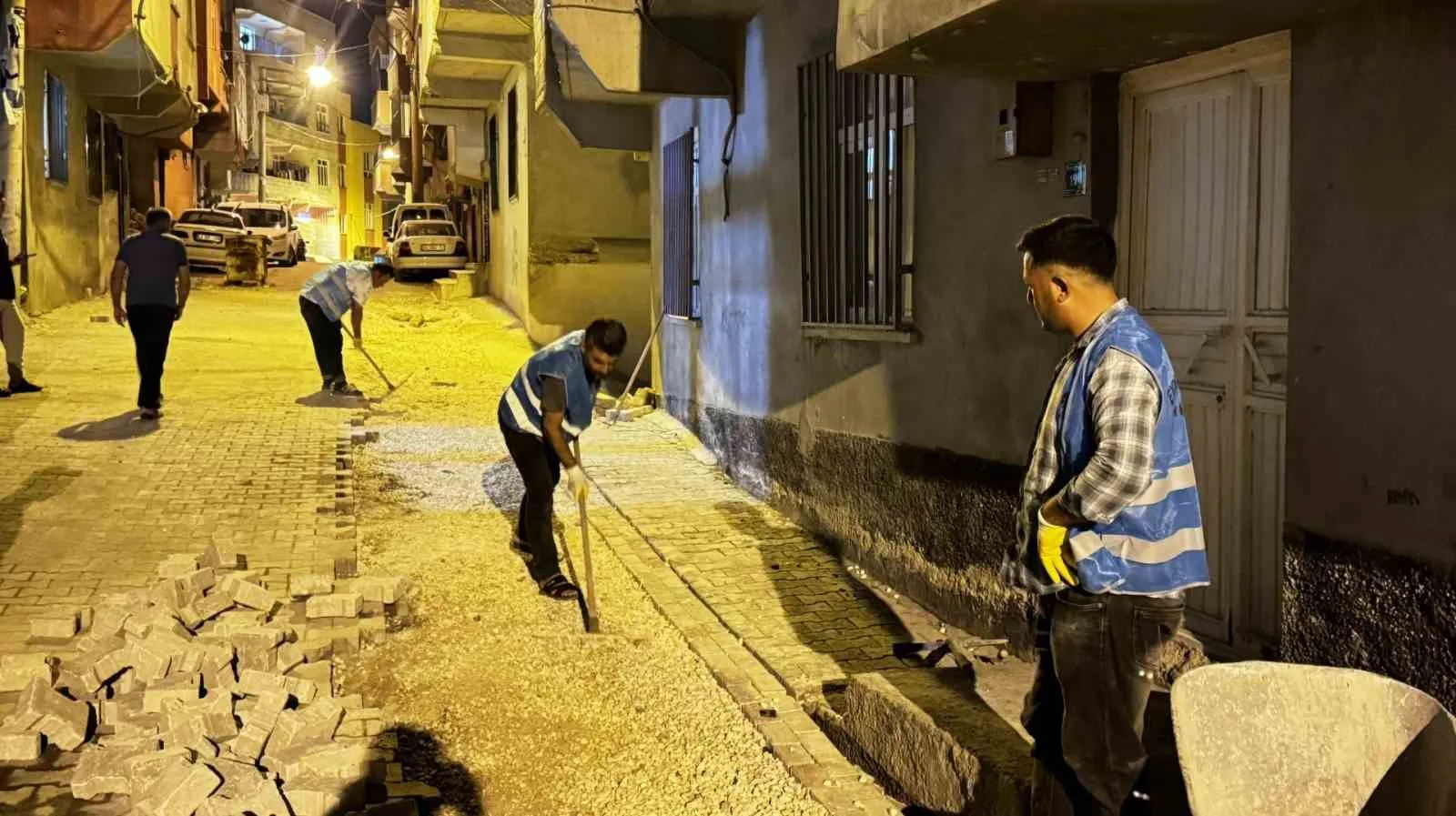 Eyyübiye’de gece çalışmasıyla verimlilik arttı