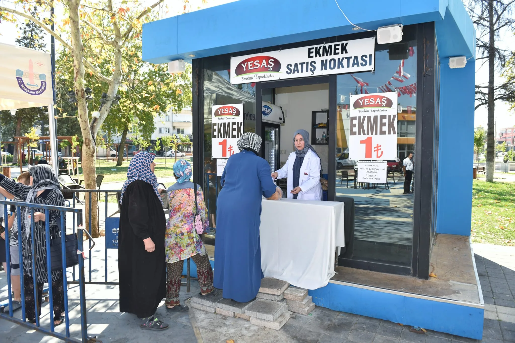 YENİŞEHİR’DE EKMEK 1 TL’DEN SATILMAYA BAŞLANDI