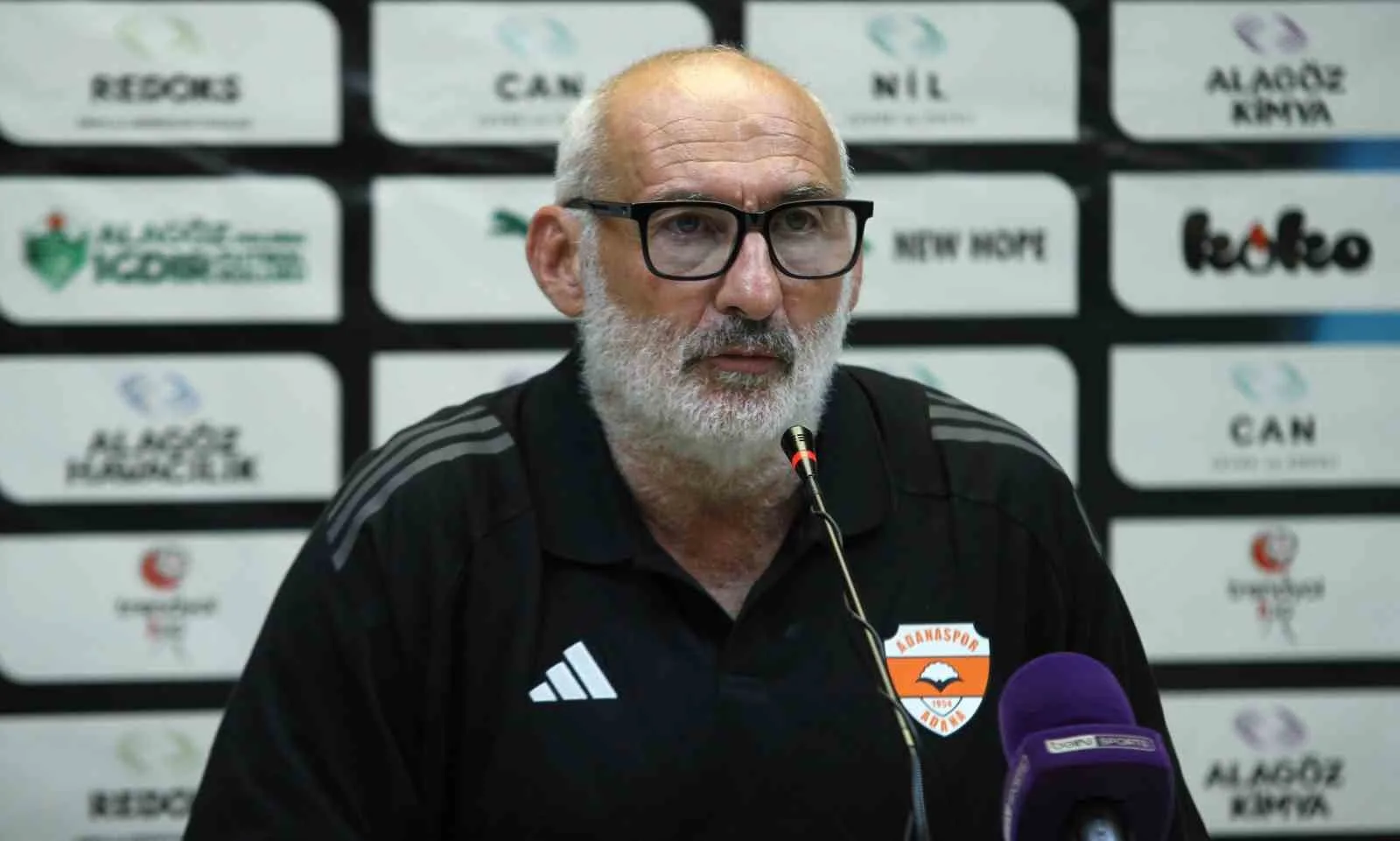 ADANASPOR TEKNİK DİREKTÖRÜ FRANCOİS CİCCOLİNİ, “İLK 20 DAKİKA İYİ BİR