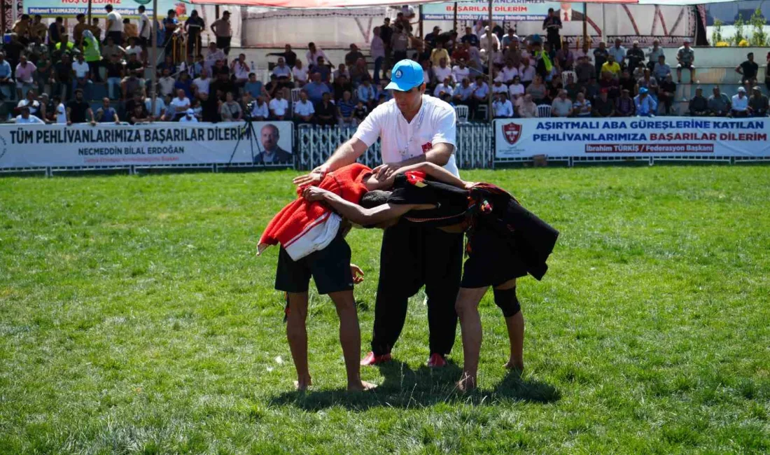 GAZİANTEP'TE ABA GÜREŞLERİ HEYECANI