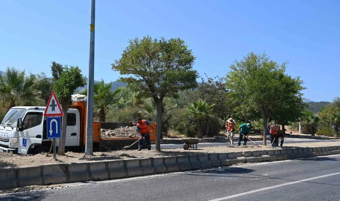 KUŞADASI BELEDİYESİ’NDEN GÜZELÇAMLI’NIN REFÜJ