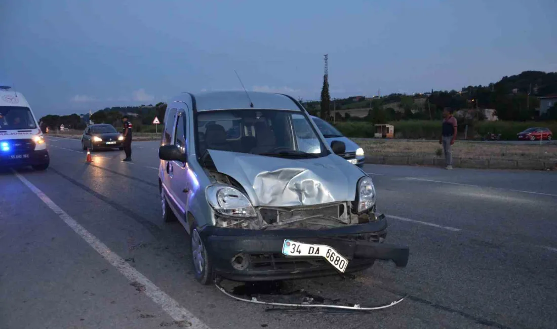 SAMSUN’UN ALAÇAM İLÇESİNDE MEYDANA