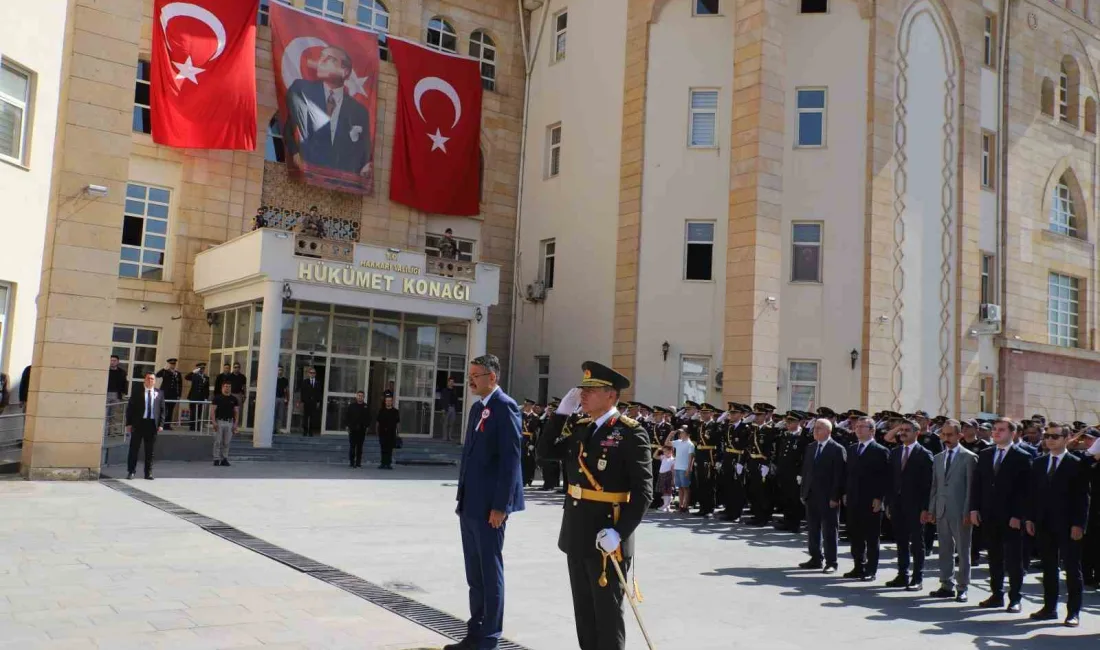 HAKKARİ'DE 30 AĞUSTOS ZAFER