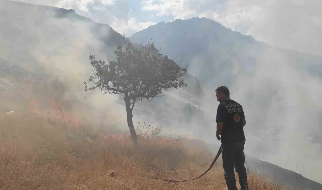 HAKKARİ’DE BİLİNMEYEN BİR SEBEPTEN