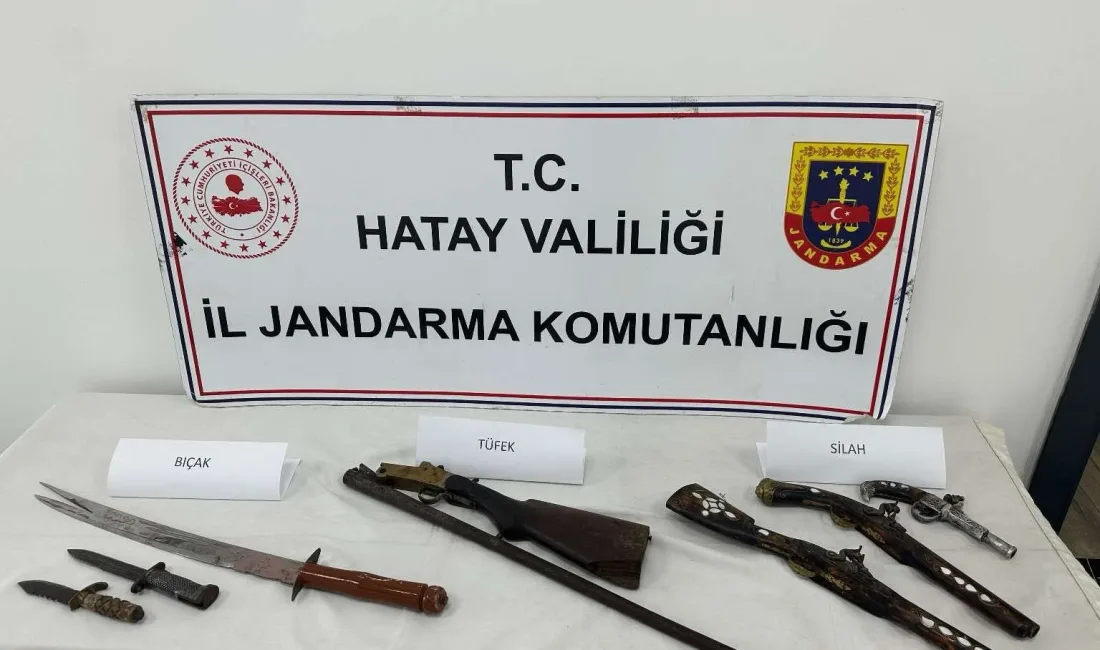 HATAY’DA JANDARMA EKİPLERİ TARAFINDAN