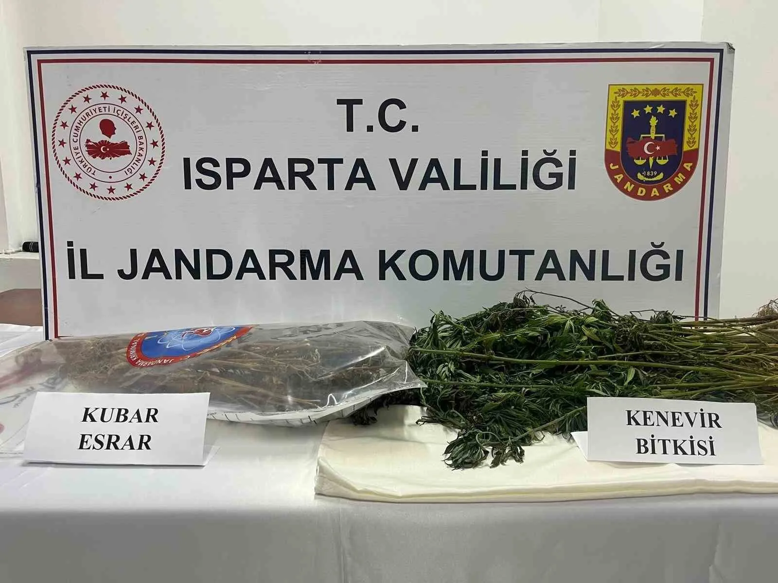 Isparta’da uyuşturucu operasyonu: 1 tutuklama