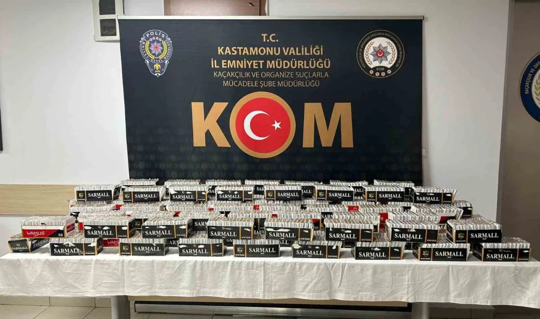 KASTAMONU’DA KOM EKİPLERİNİN ÇALIŞMASI