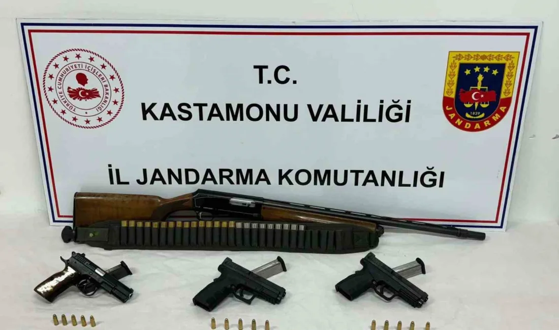 KASTAMONU’DA SİLAH KAÇAKÇILIĞI YAPTIĞI