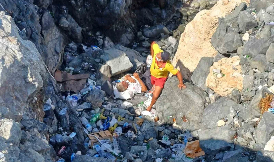 HATAY’IN SAMANDAĞ İLÇESİNDE KAYALIKLARDAN