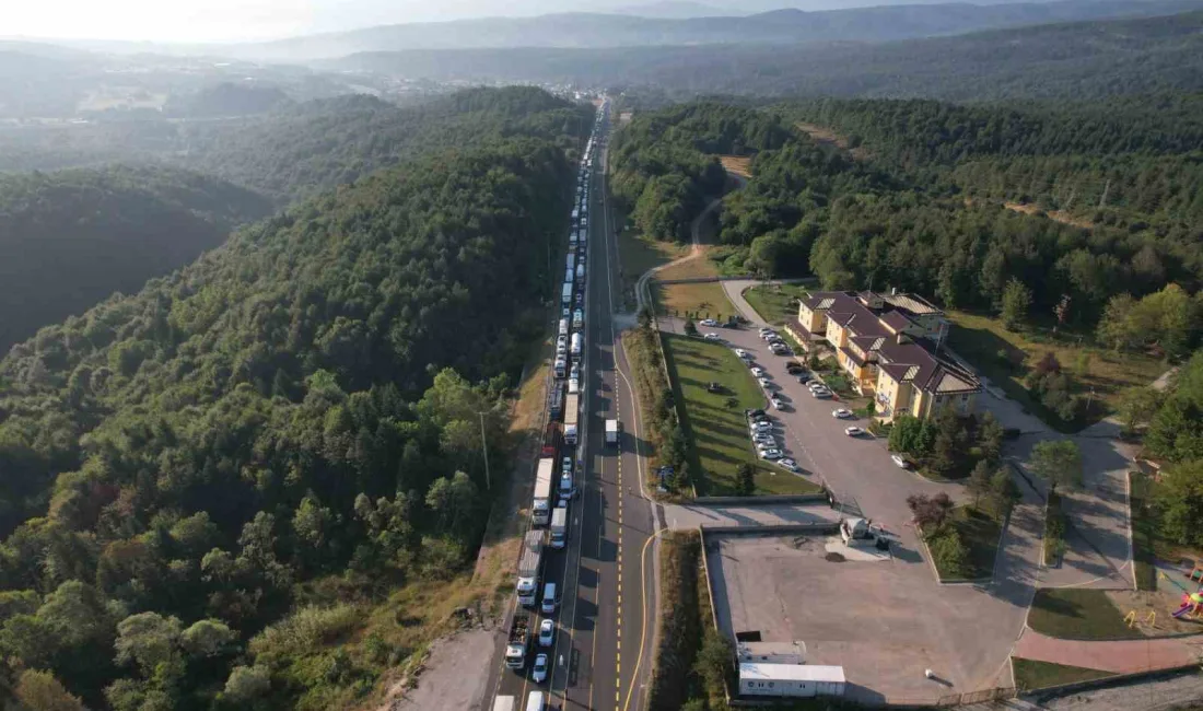 BOLU DAĞI'NDA SABAH SAATLERİNDE,