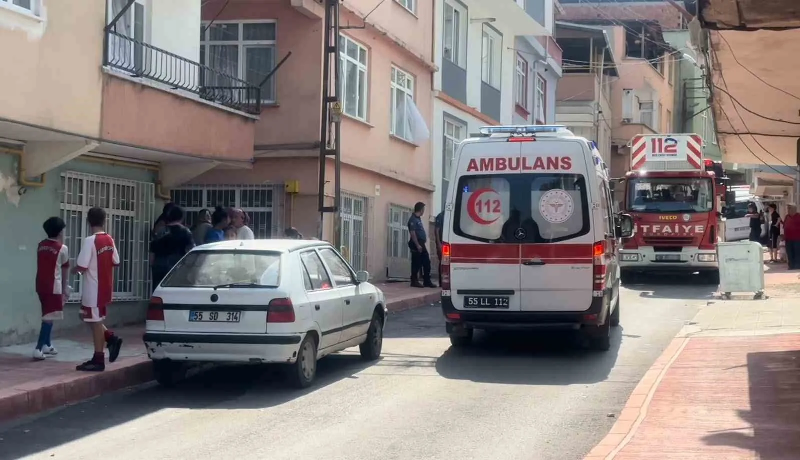 Kazara kendini vuran genç hastaneye kaldırıldı