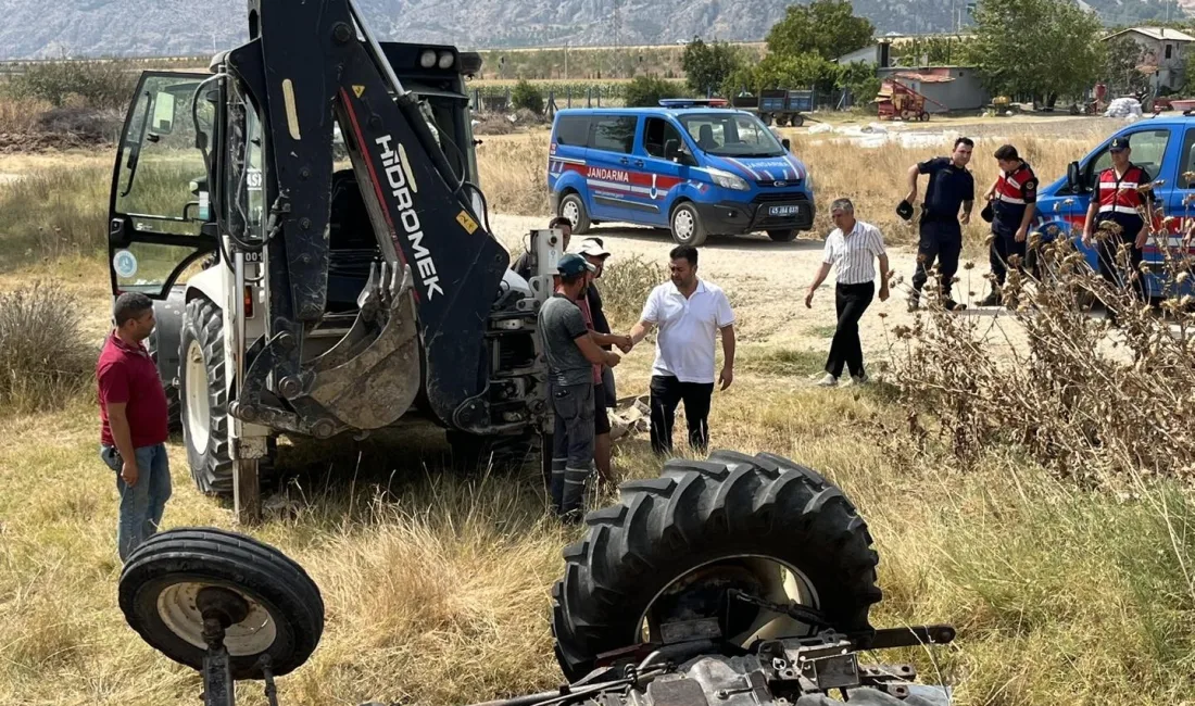 MANİSA'NIN KIRKAĞAÇ İLÇESİNDE KONTROLDEN