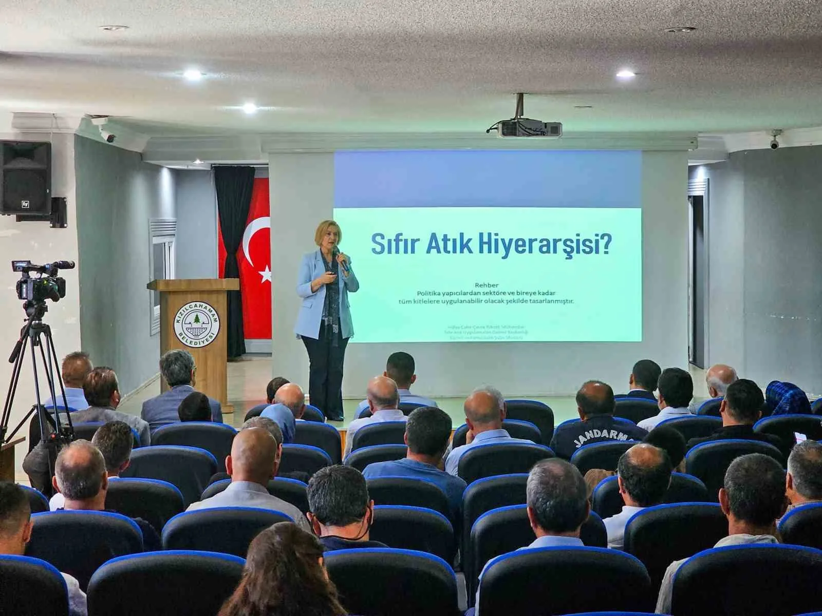 KIZILCAHAMAM BELEDİYESİ SIFIR ATIK MÜDÜRLÜĞÜ TARAFINDAN SIFIR ATIK DEĞERLENDİRME VE