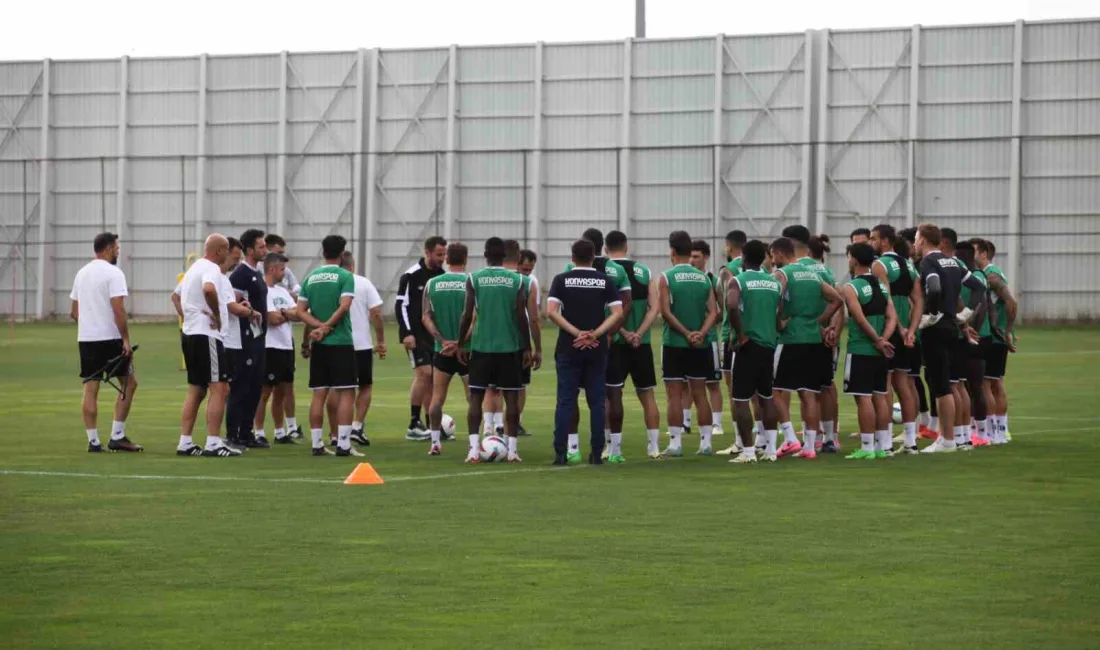 KONYASPOR, YENİ SEZON HAZIRLIKLARINI