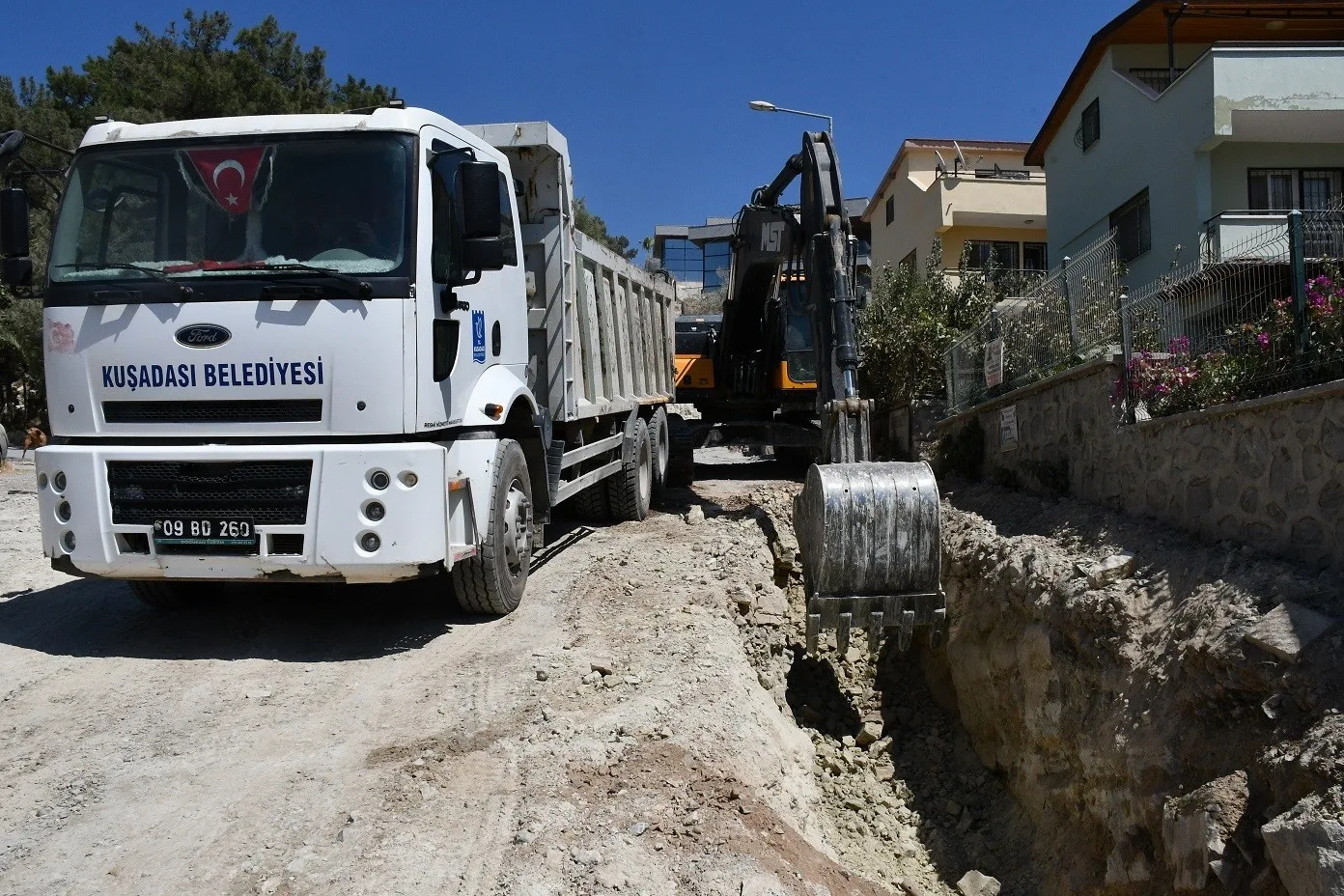 Kuşadası’nda tenis kulübü için geri sayım başladı