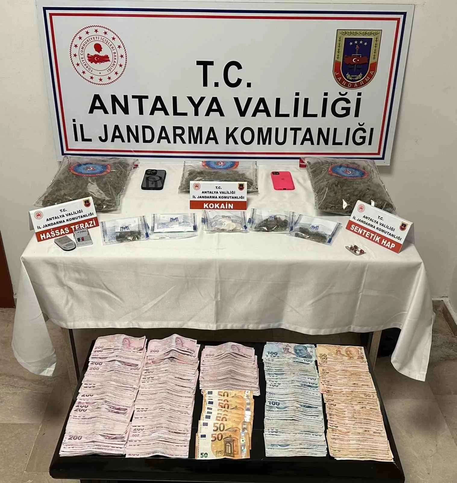 Manavgat’ta nefesleri kesen uyuşturucu operasyonu