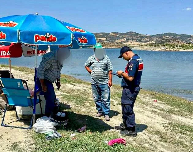 Manisa’da kaçak balıkçılara ceza