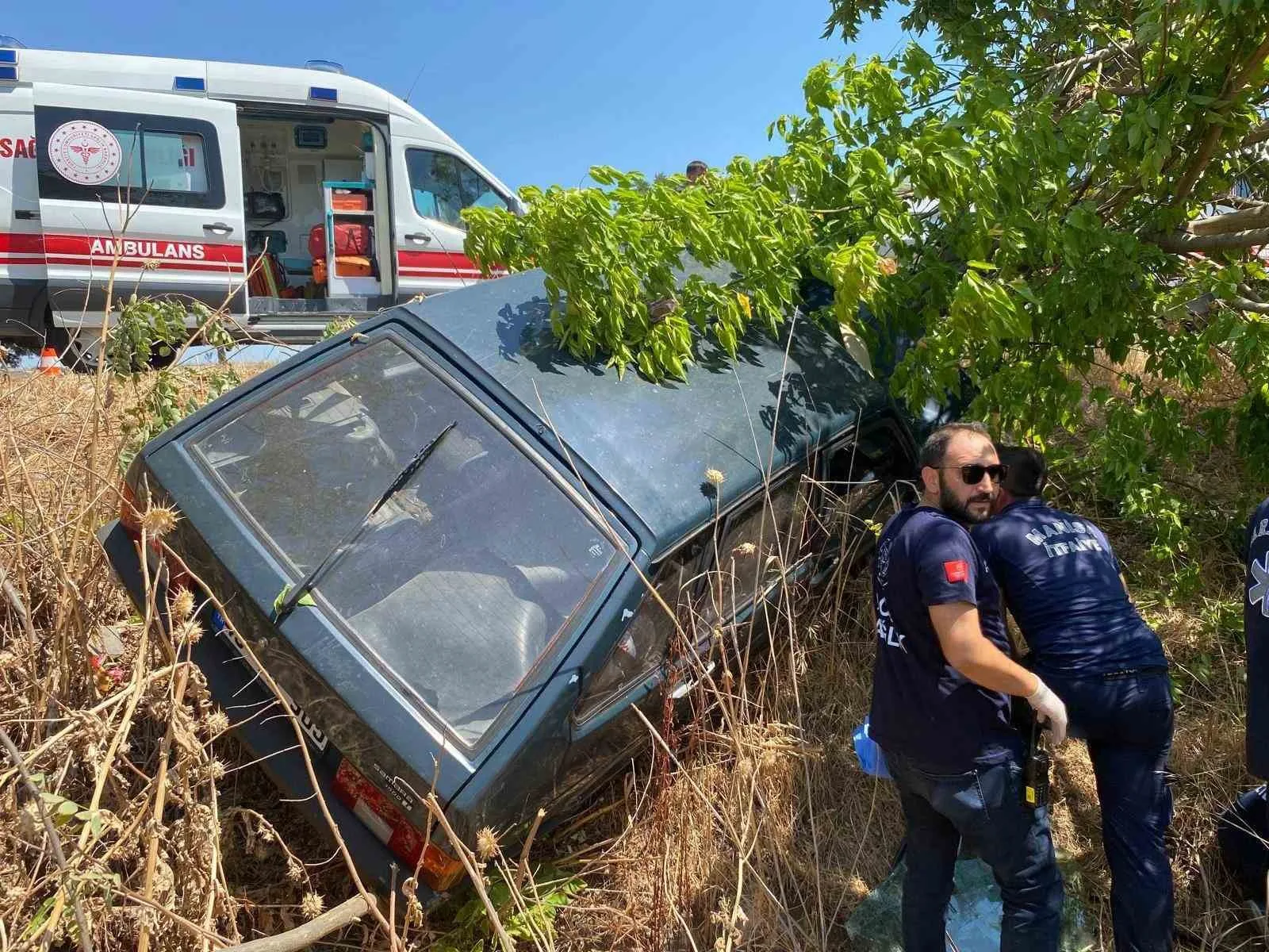 Manisa’da yürek yakan kaza: Karı-koca birlikte can verdi