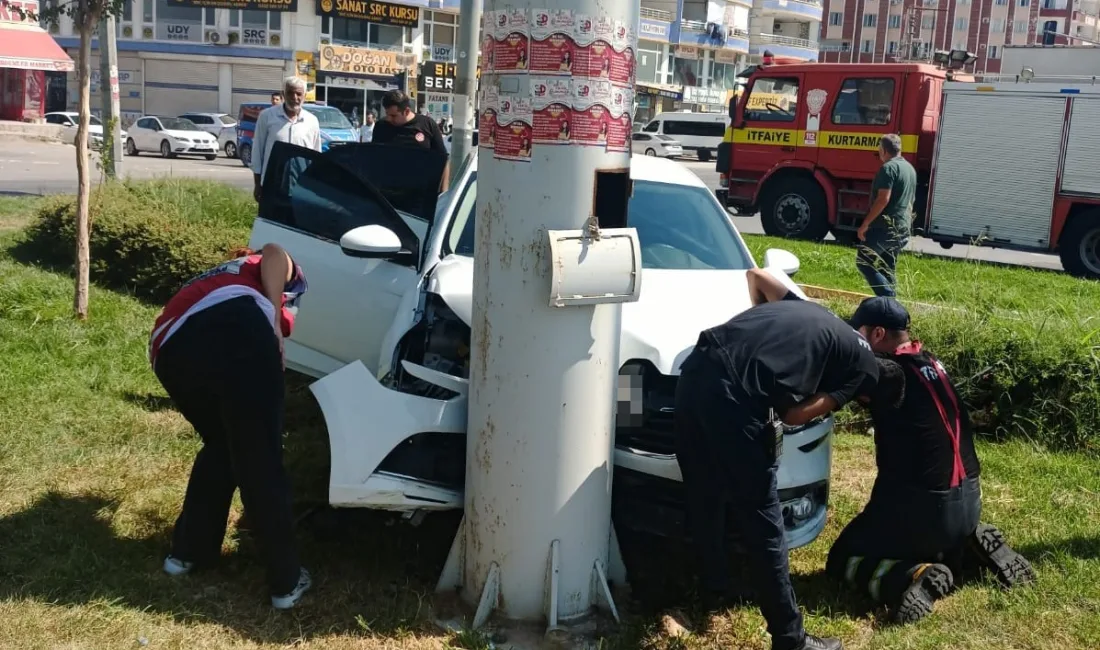 MARDİN’İN KIZILTEPE İLÇESİNDE SÜRÜCÜSÜNÜN