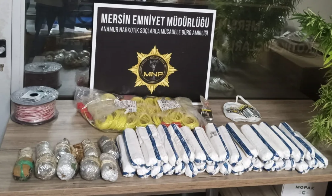 MERSİN’İN ANAMUR İLÇESİNDE POLİSİN