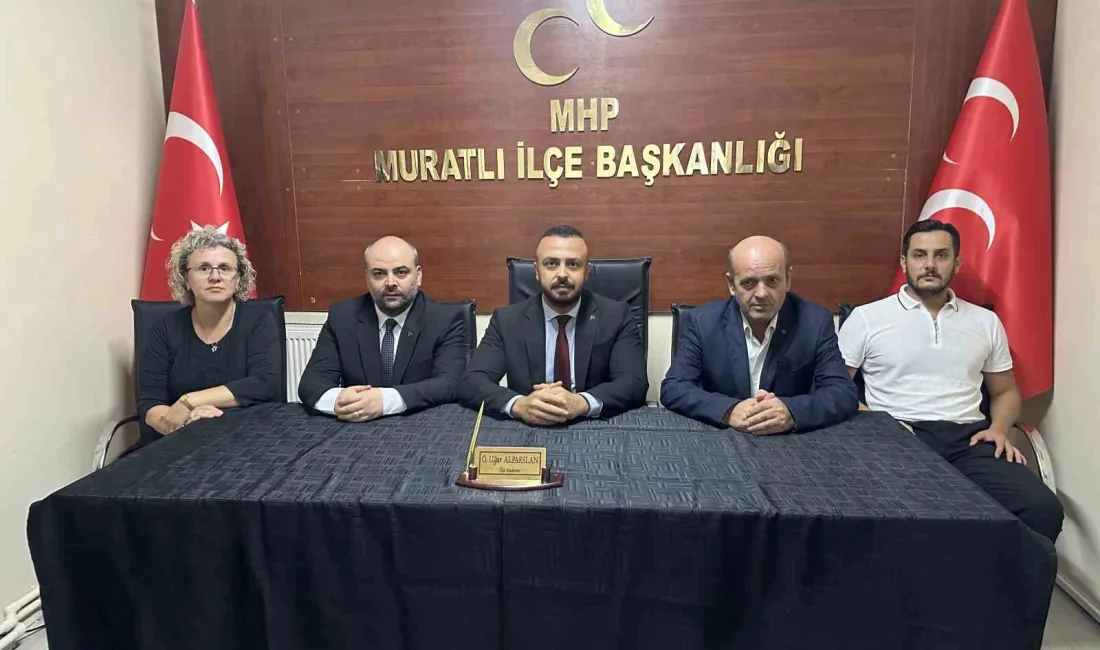 TEKİRDAĞ'IN MURATLI İLÇESİNDE MHP