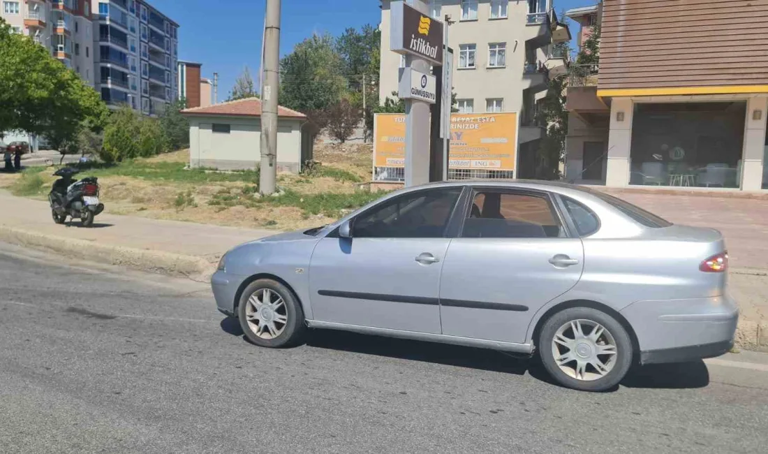 ÇORUM’UN SUNGURLU İLÇESİNDE MOTOSİKLETİN