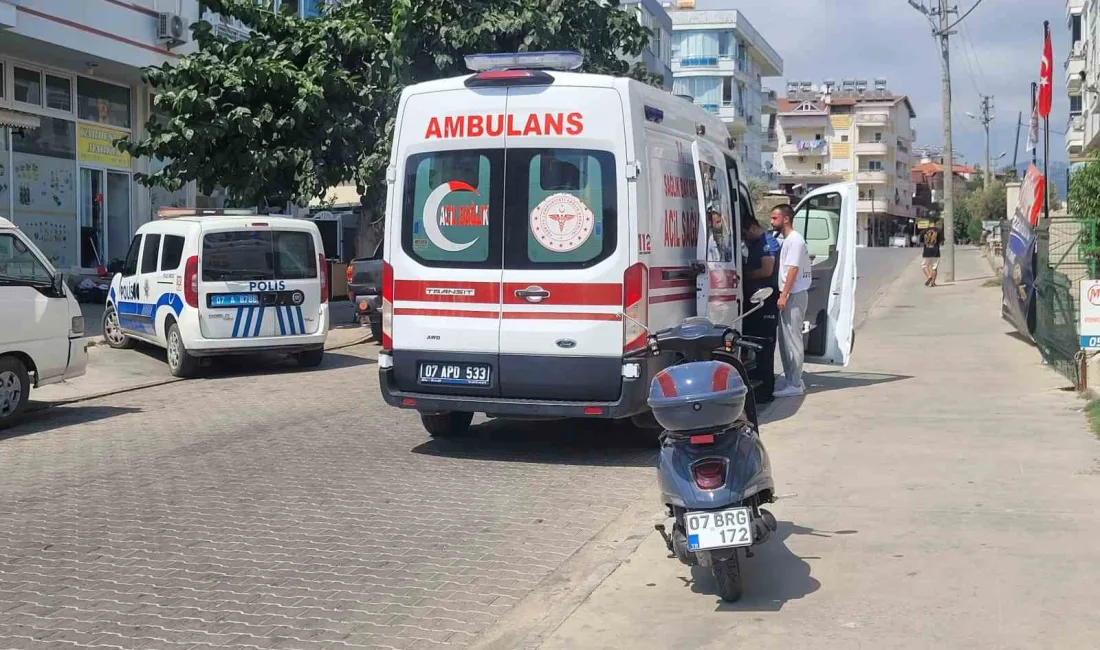 ANTALYA'NIN GAZİPAŞA İLÇESİNDE MOTOSİKLET