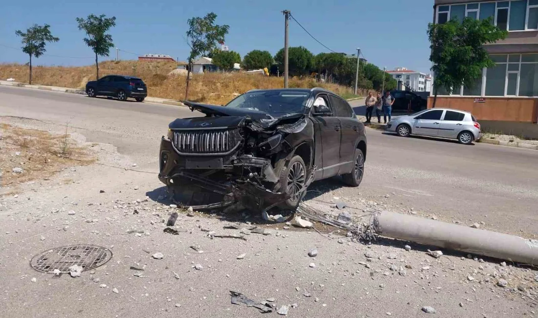 BALIKESİR'İN BANDIRMA İLÇESİNDE MOTOSİKLETLE