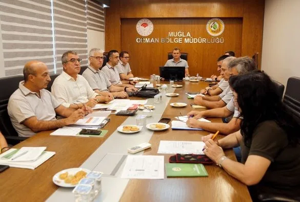 Muğla Orman Bölge Müdürlüğü’ nde değerlendirme toplantısı yapıldı