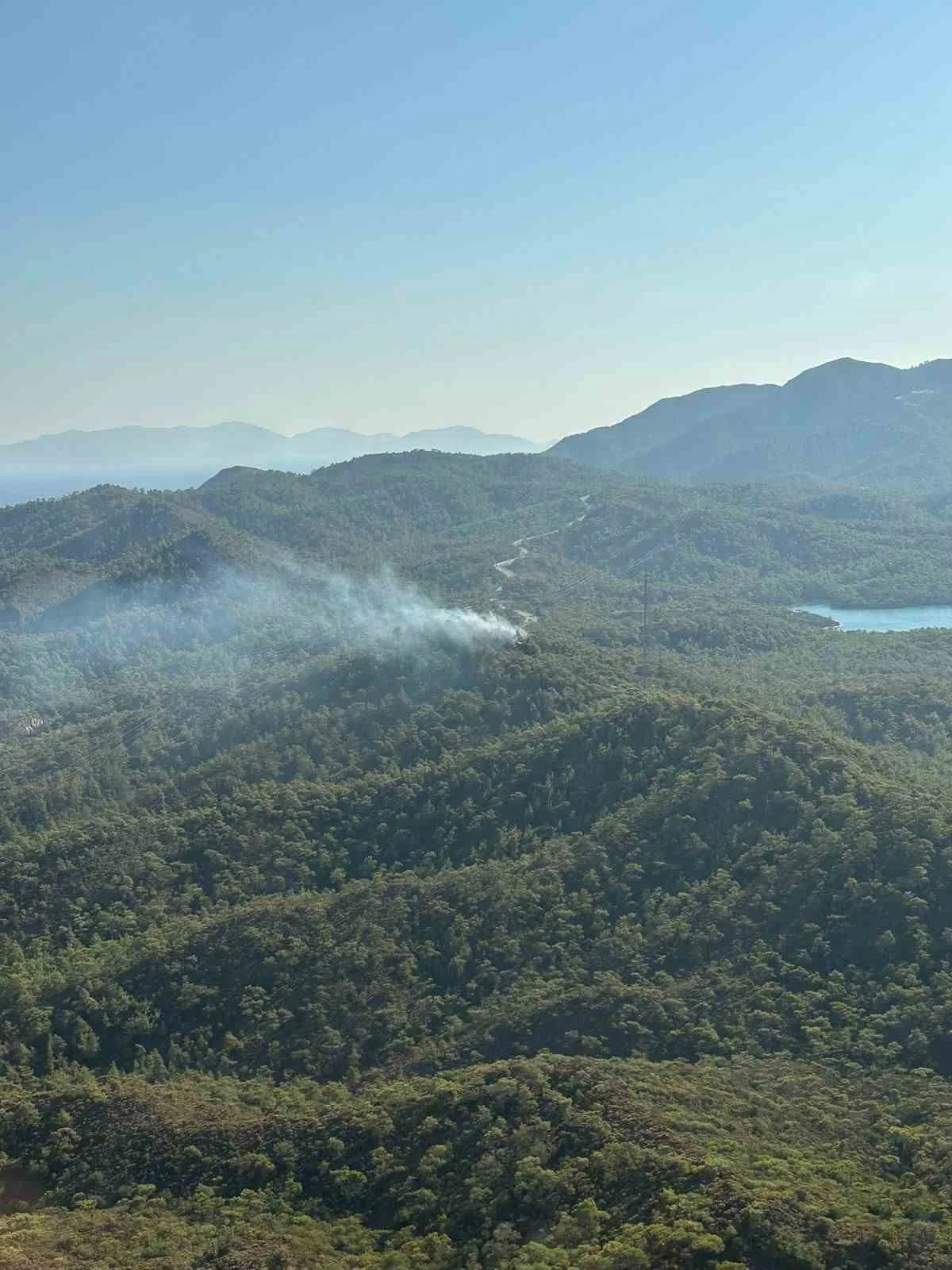 Muğla’da orman yangını