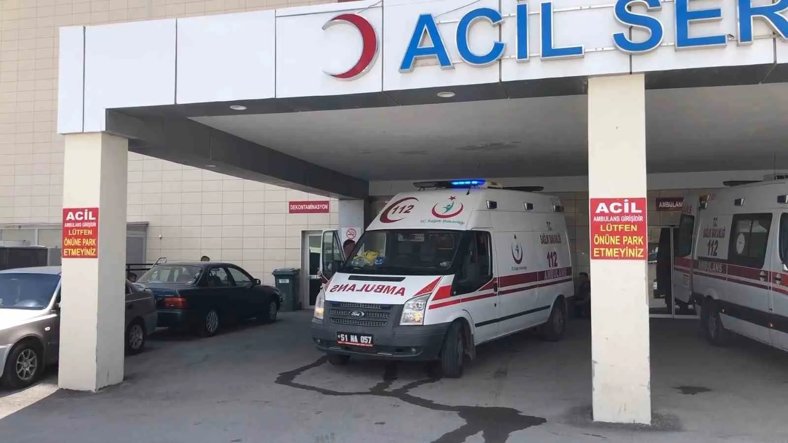 Niğde’de 4. kattan düşen çocuk ağır yaralandı