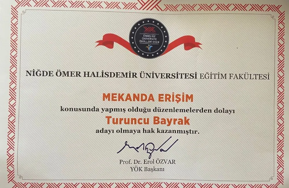 NİĞDE ÖMER HALİSDEMİR ÜNİVERSİTESİ