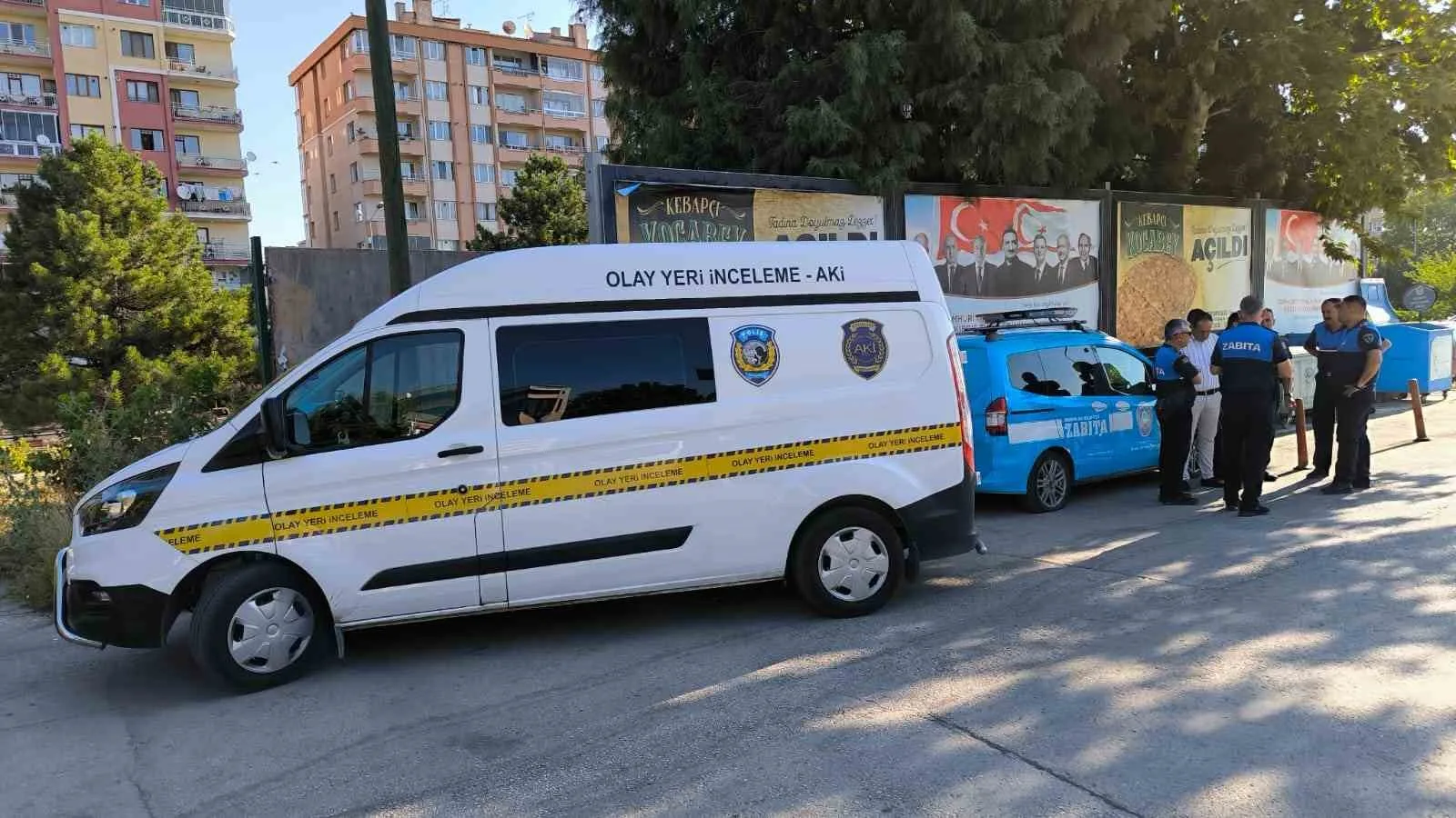 Odunpazarı Belediyesi zabıta araçlarına saldırı