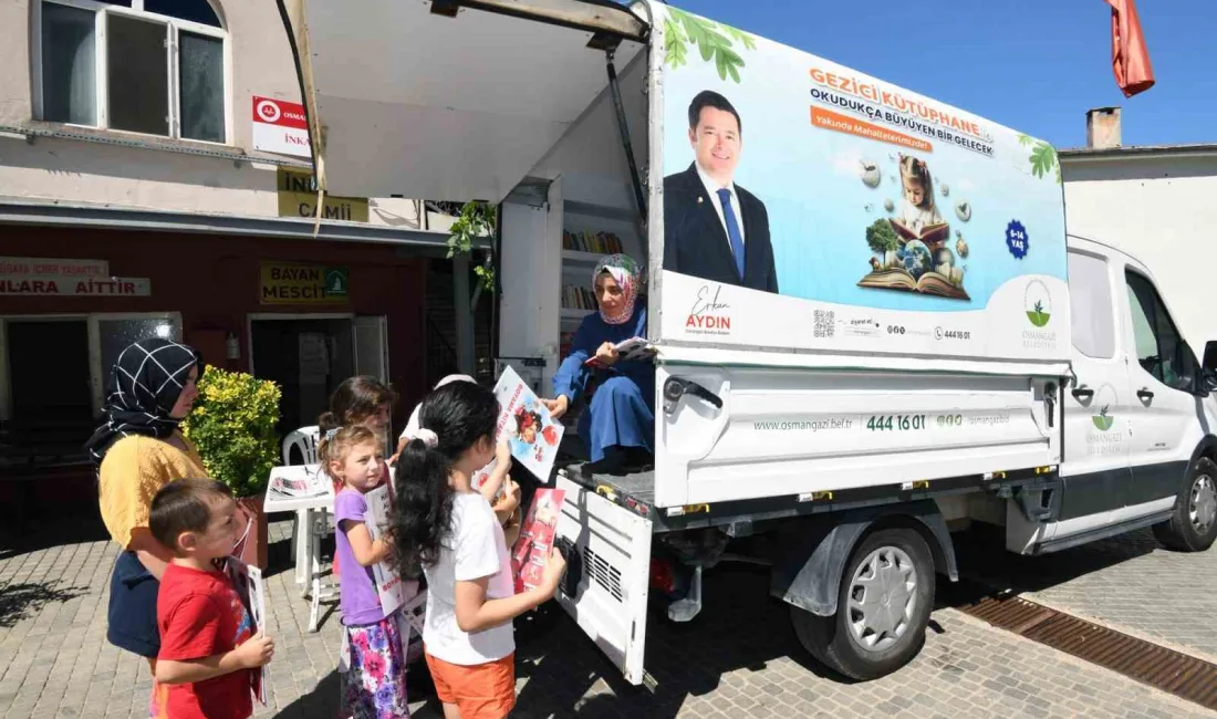 OSMANGAZİ BELEDİYESİ’NİN KÜTÜPHANEYE ULAŞMAKTA