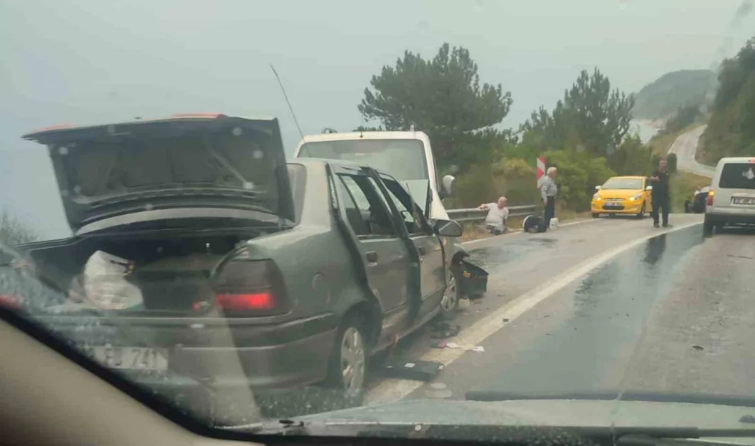 KASTAMONU'NUN İNEBOLU İLÇESİNDE OTOMOBİL